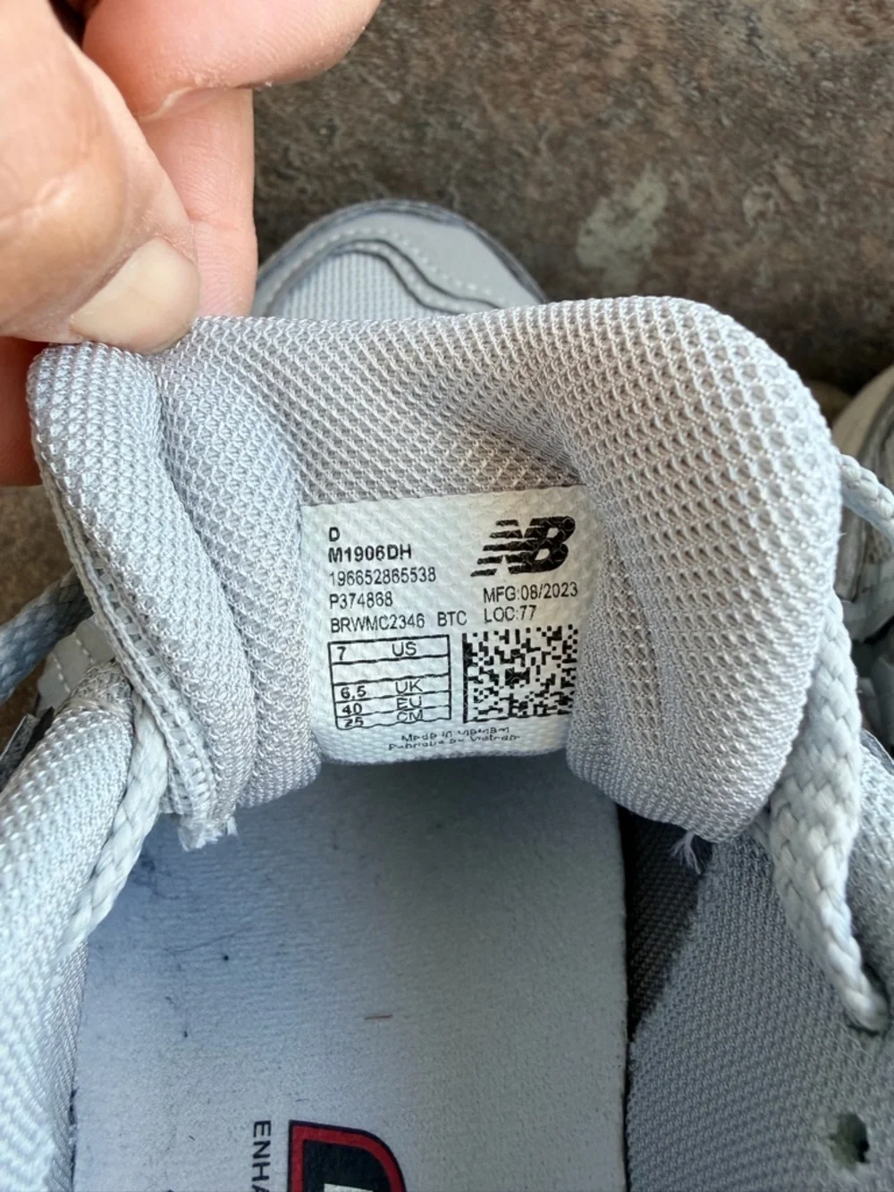 New Balance 1906R (M1906DH) Protection Pack Silver Metallic, Men’s US 7 - Picture 5 of 5